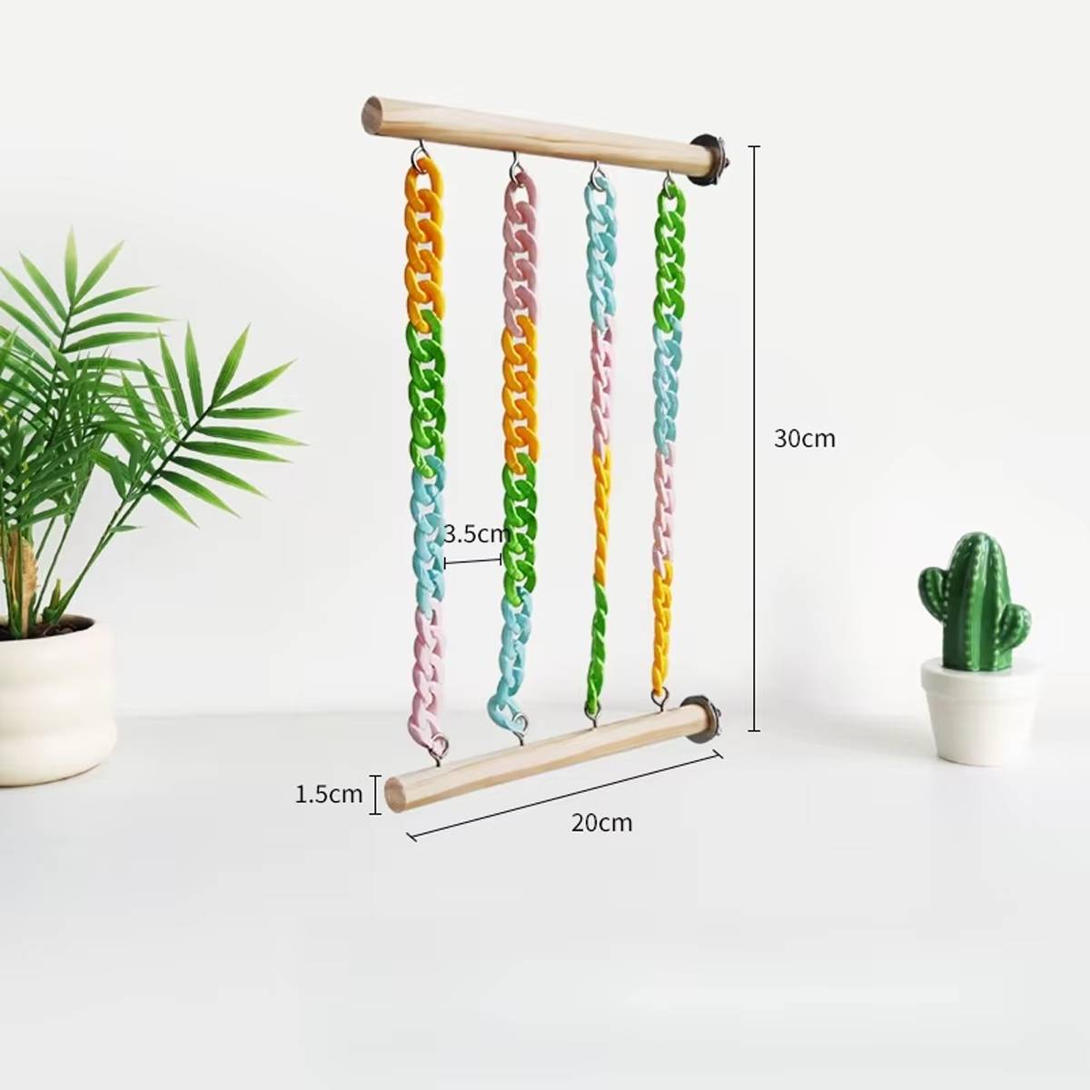 Pet Climbing Toy Hanging Chain Ladder