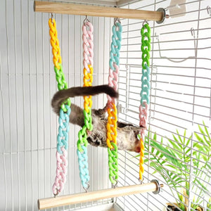 Pet Climbing Toy Hanging Chain Ladder