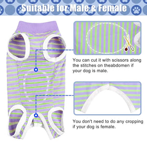 Dog Recovery Shirt Soft Breathable Post Surgery Wear for Female Dogs