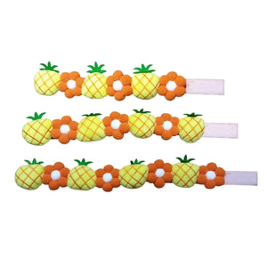 Pineapple Dog Collar Adjustable Floral Necklace