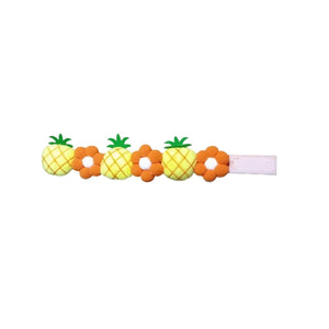 Pineapple Dog Collar Adjustable Floral Necklace
