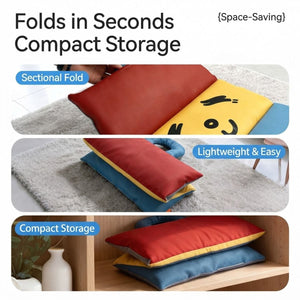 Colour Block Dog Cooling Mat with Carry Handle