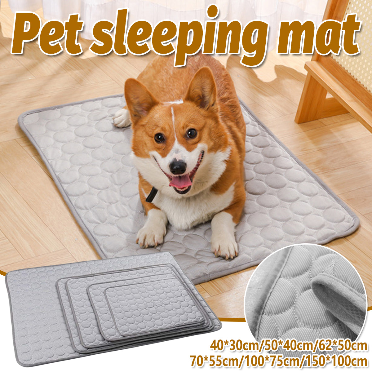 Pet Sleeping Mat for Dog and Cat Indoor Use