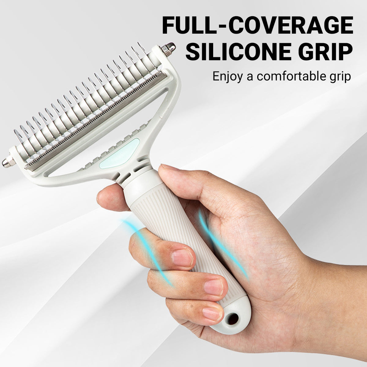 Pet Detangling Comb 2-in-1 Grooming Tool