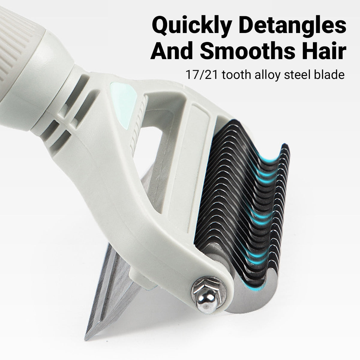 Pet Detangling Comb 2-in-1 Grooming Tool