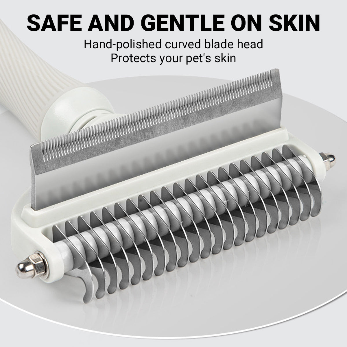 Pet Detangling Comb 2-in-1 Grooming Tool
