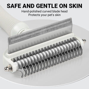 Pet Detangling Comb 2-in-1 Grooming Tool
