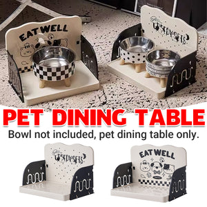 Adjustable Pet Feeding Station Tray