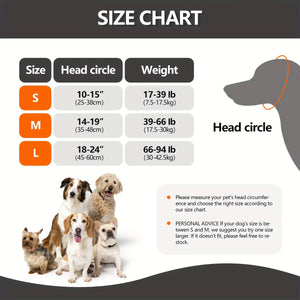 Dog Earmuffs Headgear Waterproof Noise-Reducing Comfort Hood