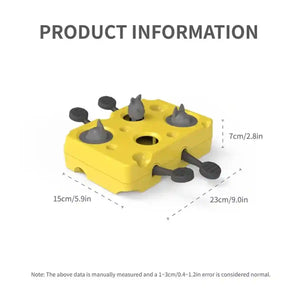 Interactive Cat Puzzle Toy with Treat Dispenser