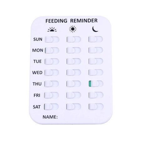 Magnetic pet feeding reminder chart for dogs and cats – product view 3