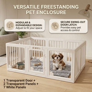 Modular Pet Playpen With Door
