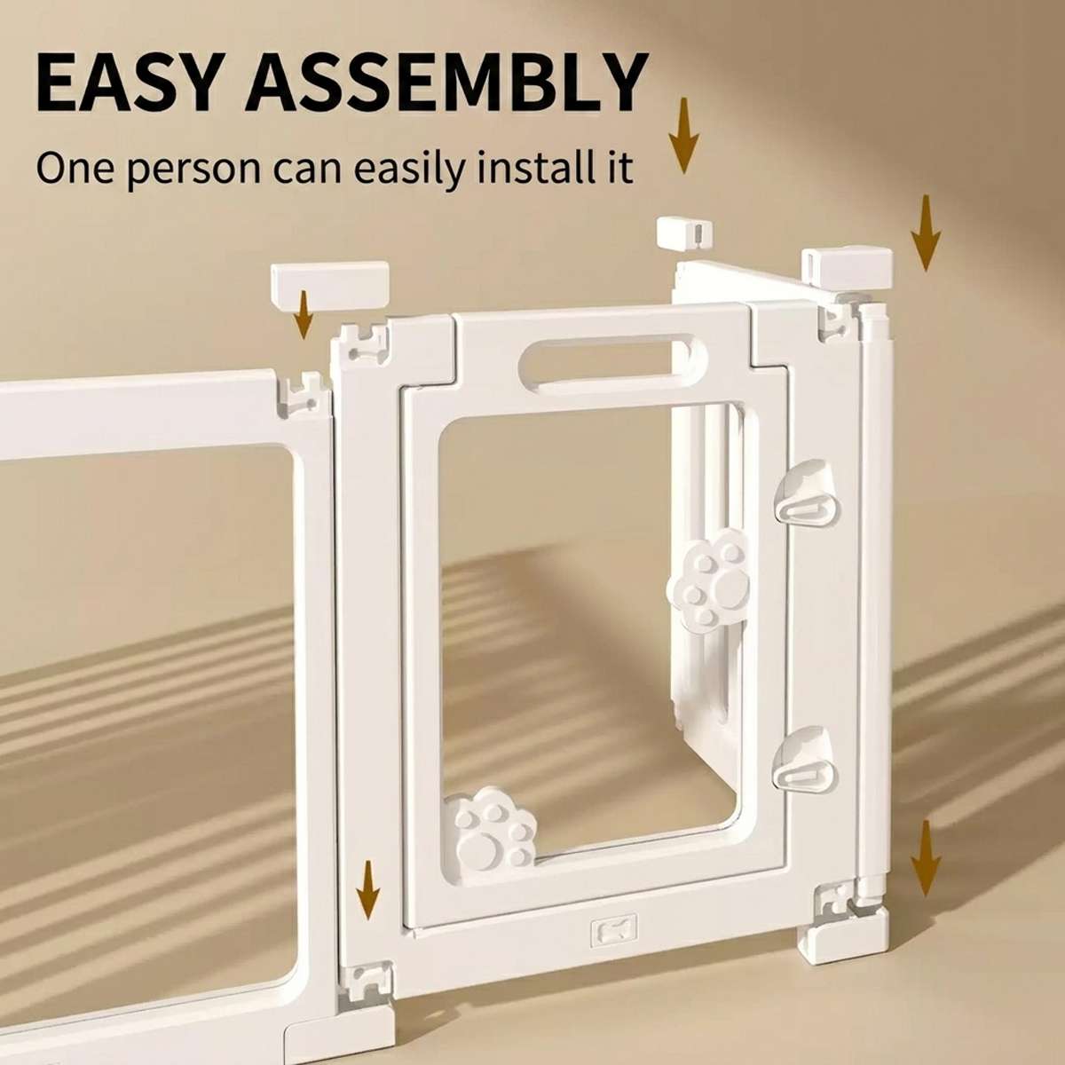 Modular Pet Playpen With Door