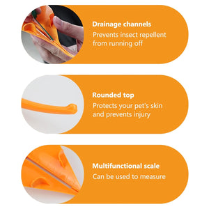 Pet Flea Dropper Applicator Tool Easy & Precise Pet Care