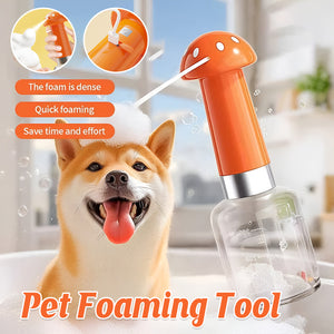 Pet Foaming Tool One-Button Electric Foam Sprayer for Dog Cat Bath