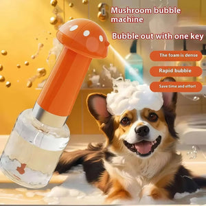 Pet Foaming Tool One-Button Electric Foam Sprayer for Dog Cat Bath