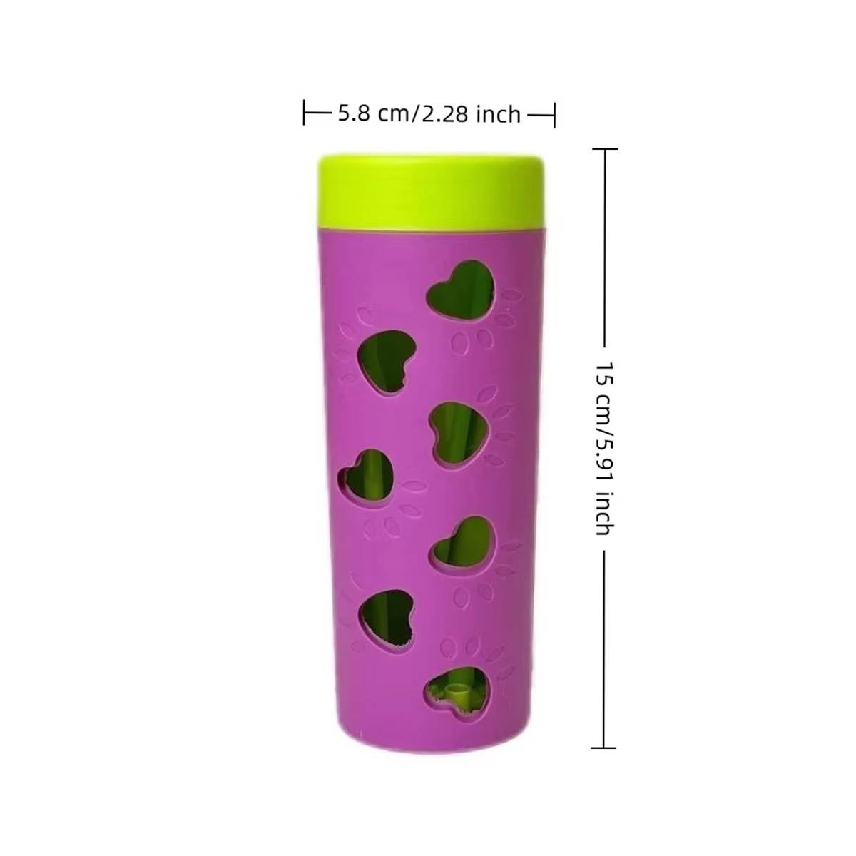 Interactive Dog Treat Dispenser Toy Slow Feeder