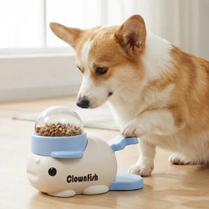 Interactive Dog Treat Dispenser Toy