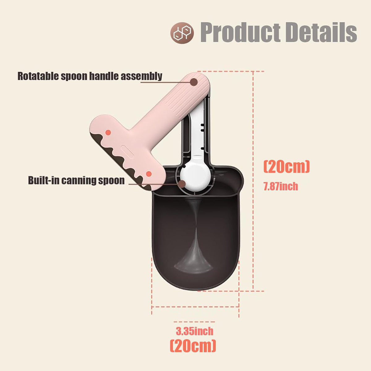 Pet Can Opener Spoon with Food Scoop