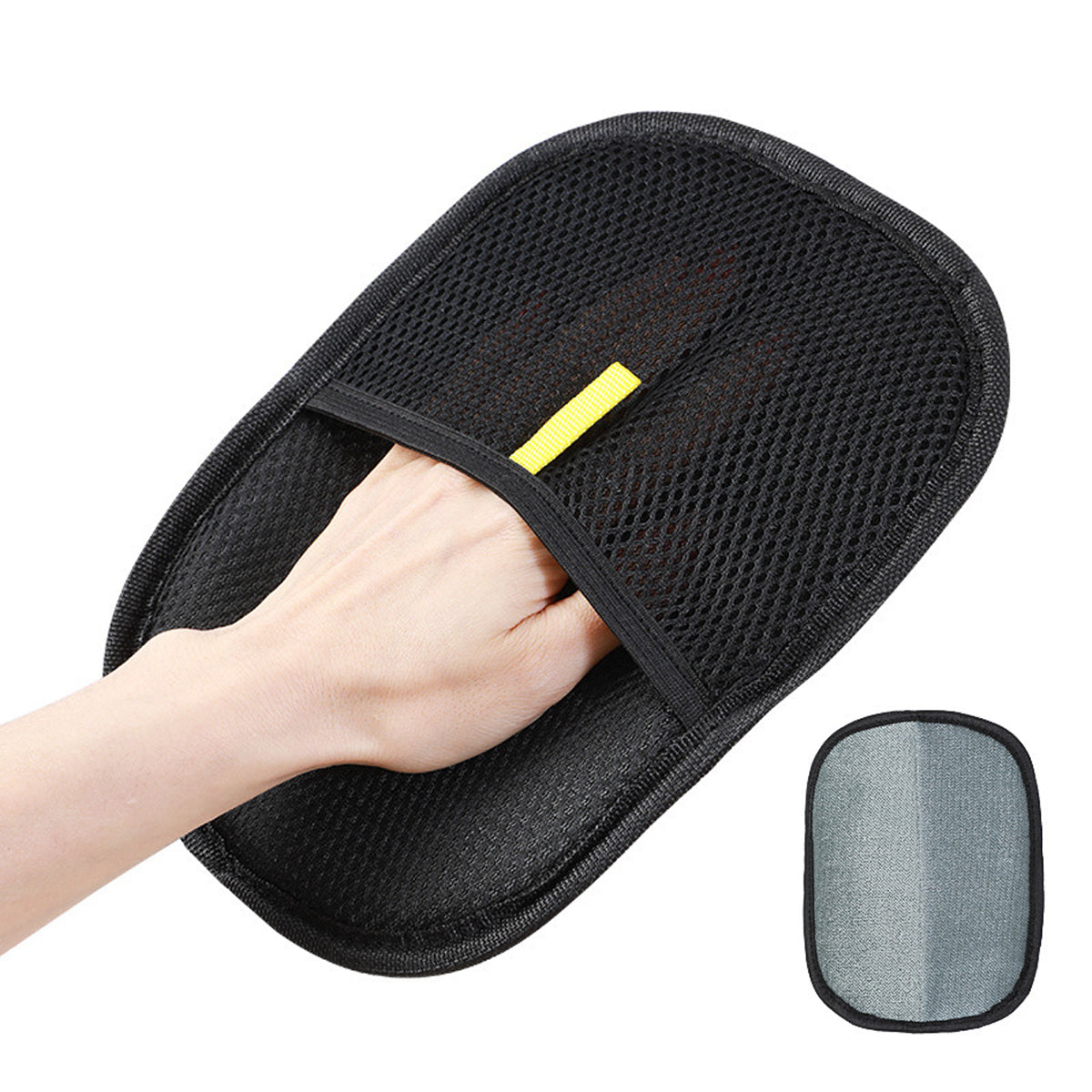Reusable Pet Hair Removal Glove with Electrostatic Bristles – 2 Pack