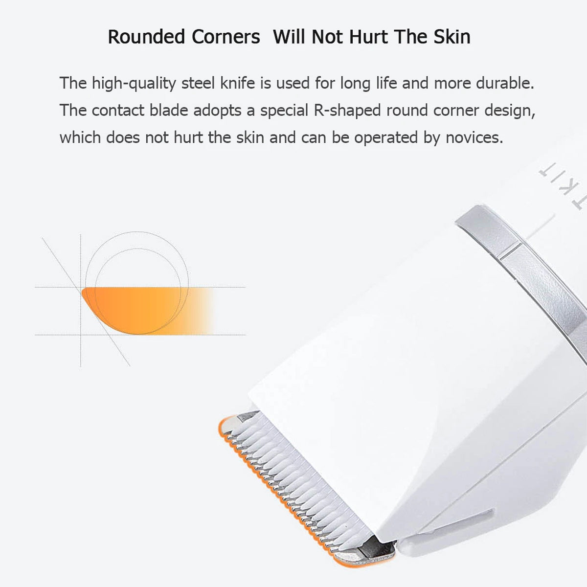 Pet Grooming Clippers Low Noise Waterproof Hair Trimmer for Cats & Dogs