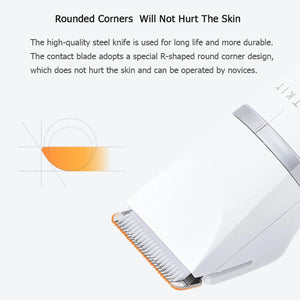 Pet Grooming Clippers Low Noise Waterproof Hair Trimmer for Cats & Dogs