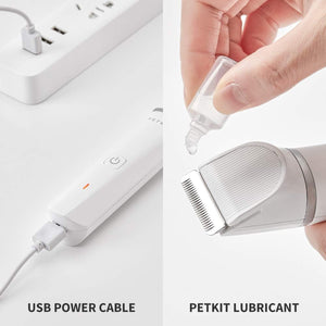 Pet Grooming Clippers Low Noise Waterproof Hair Trimmer for Cats & Dogs