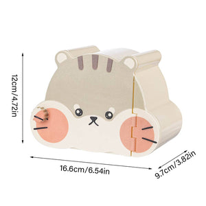 Pet Hideout Hamster House with Magnetic Door