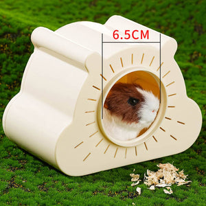 Pet Hideout Hamster House with Magnetic Door