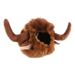 Buffalo Horn Pet Costume Hat