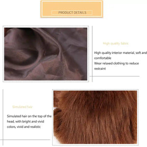 Buffalo Horn Pet Costume Hat