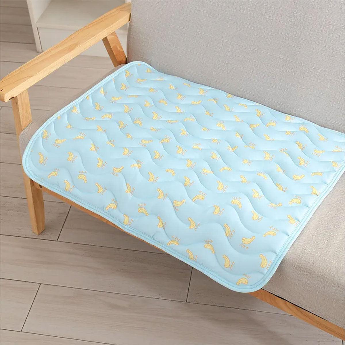 Ice Silk Summer Pad Breathable & Foldable Pet Cooling Mat for Dogs & Cats