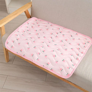 Ice Silk Summer Pad Breathable & Foldable Pet Cooling Mat for Dogs & Cats