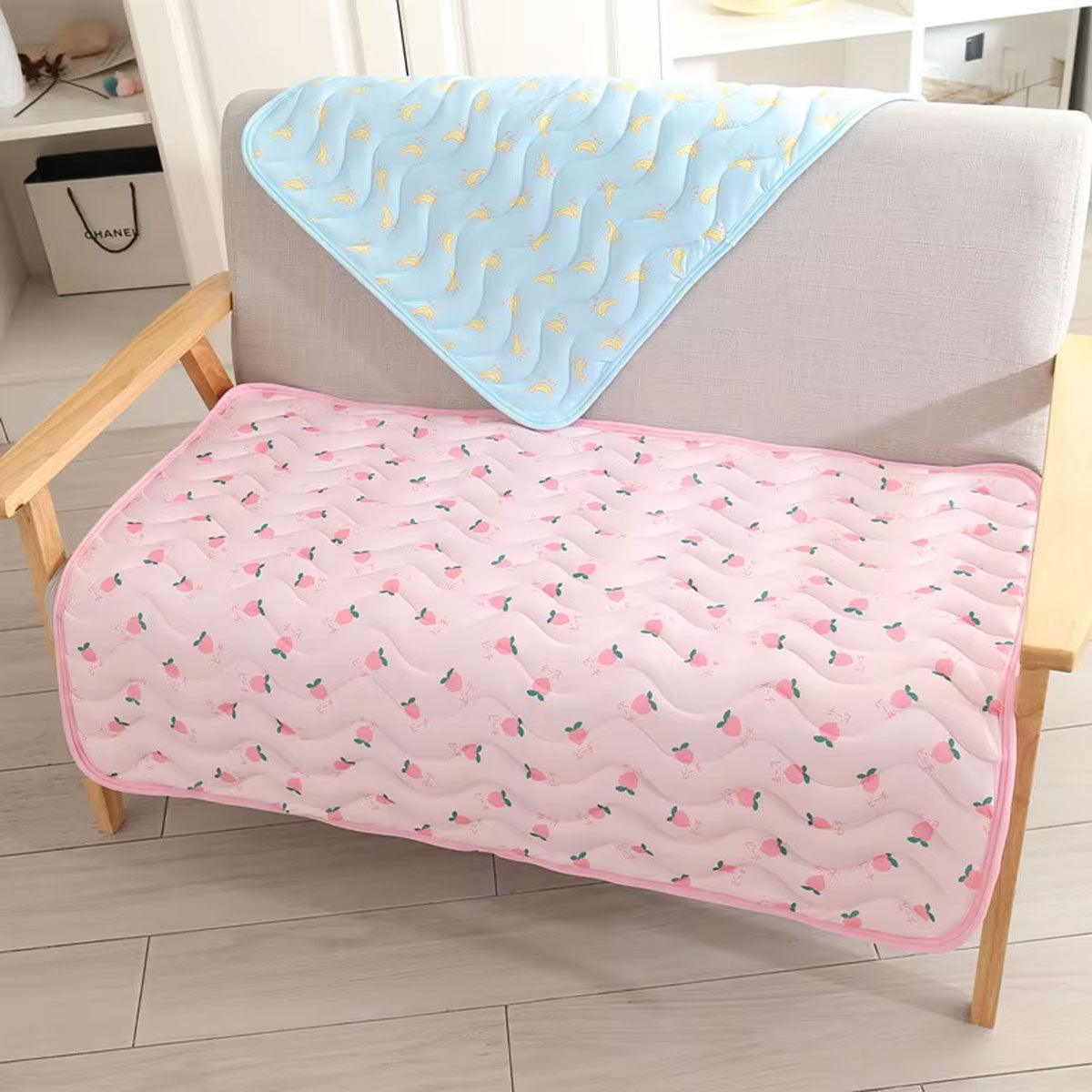 Ice Silk Summer Pad Breathable & Foldable Pet Cooling Mat for Dogs & Cats