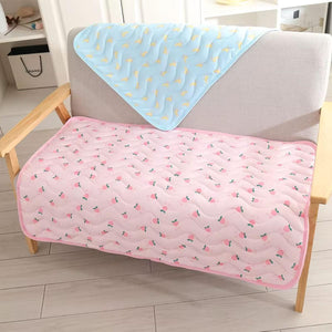 Ice Silk Summer Pad Breathable & Foldable Pet Cooling Mat for Dogs & Cats