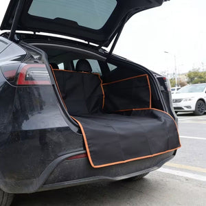 Black Dog Car Cargo Liner with Foldable Sides