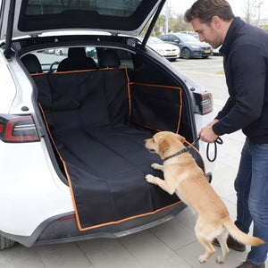 Black Dog Car Cargo Liner with Foldable Sides