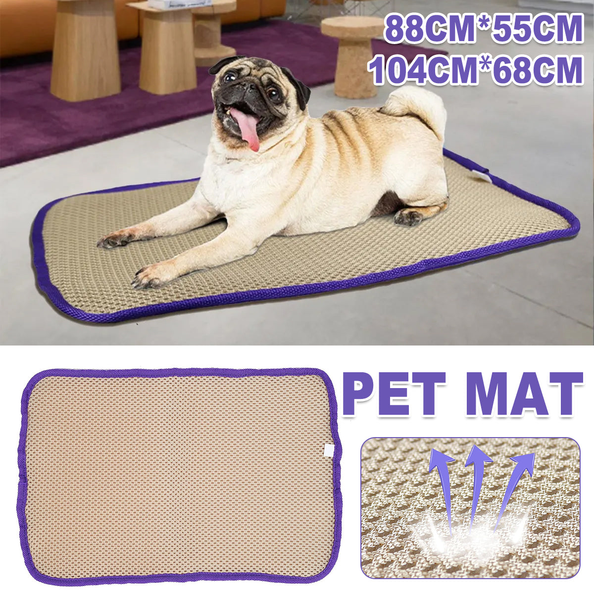Waterproof Foldable Pet Picnic Mat Portable Dog Travel Blanket