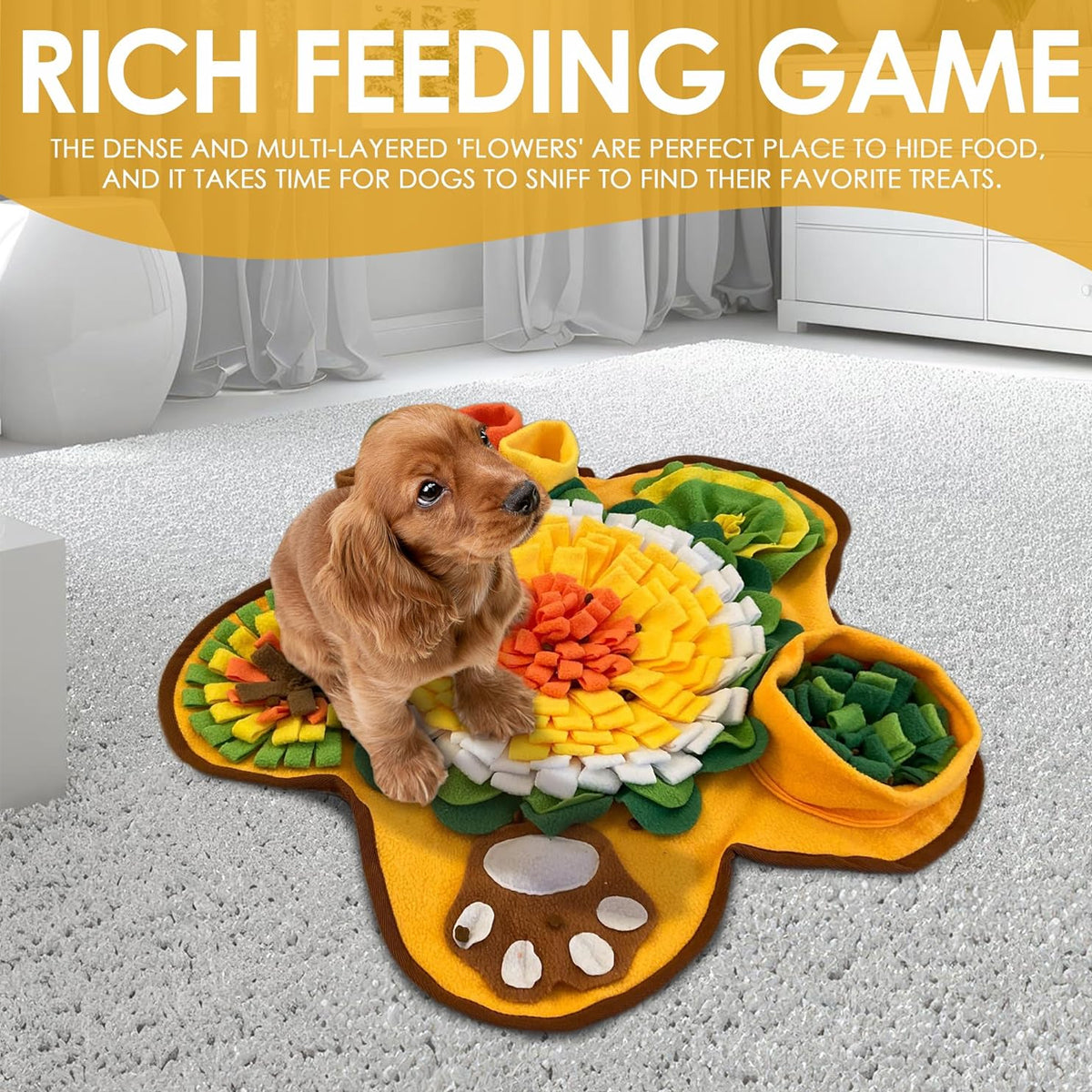 Snuffle Mat For Dogs Enrichment Toy