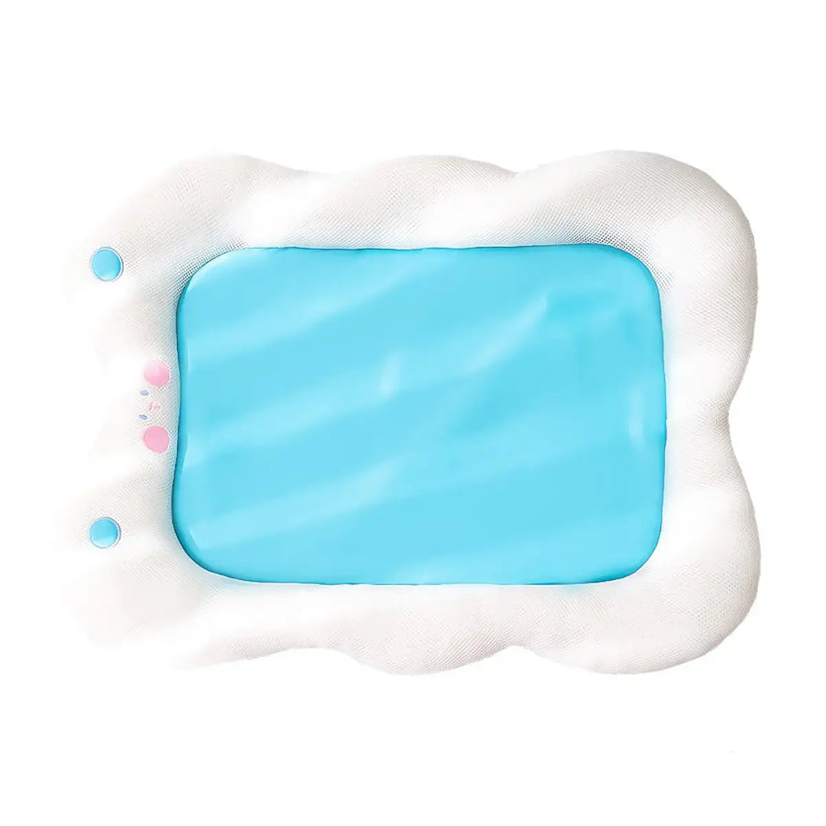 Cooling Dog Bed for Summer Comfort and Neck Support