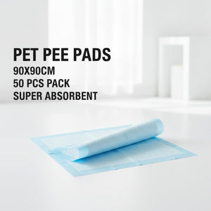 50 Pcs 90cm Pet Pee Pads with Absorbent Layers