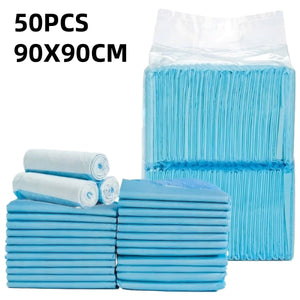 50 Pcs 90cm Pet Pee Pads with Absorbent Layers