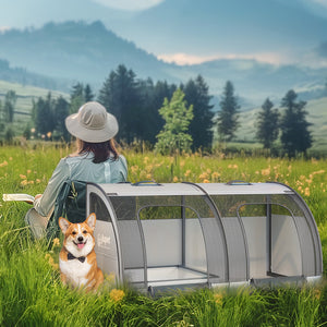 Portable Pet Car Nest Tent for Cats and Dogs