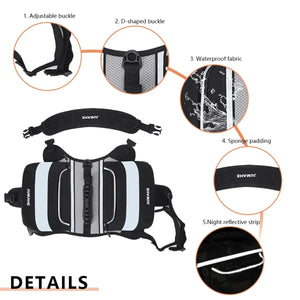 Dog Backpack Harness For Travel and Outdoor