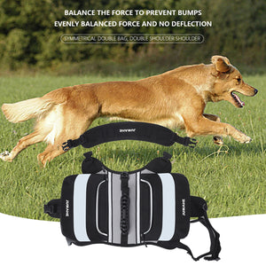 Dog Backpack Harness For Travel and Outdoor