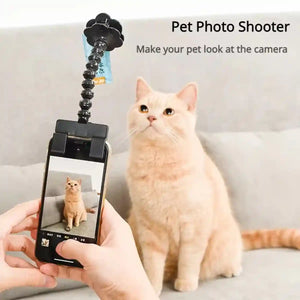 Pet Selfie Stick Smartphone Clip For Perfect Pet Photos