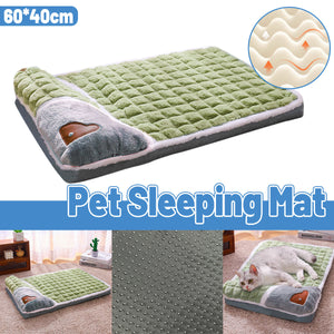 Thick Pet Sleeping Mat With Removable Cover