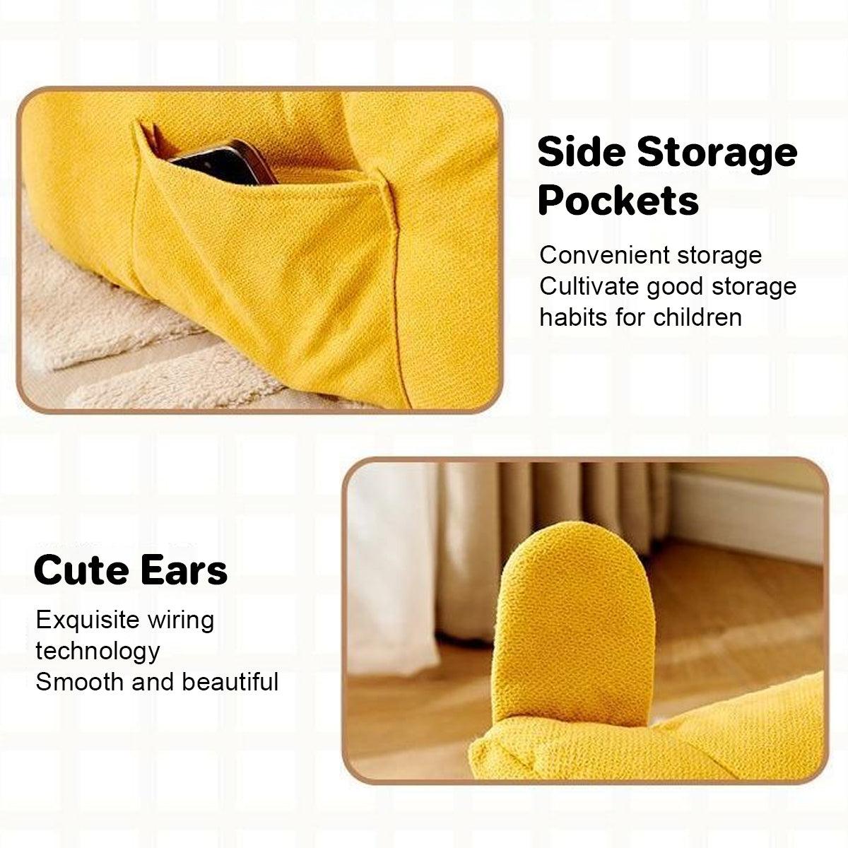 Bear-Shaped Lounge Chair for Pets Cozy and Decorative Pet Sofa