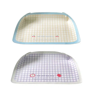 Waterproof Pet Feeding Mat for Cats and Dogs Non-Slip PU Leather Placemat