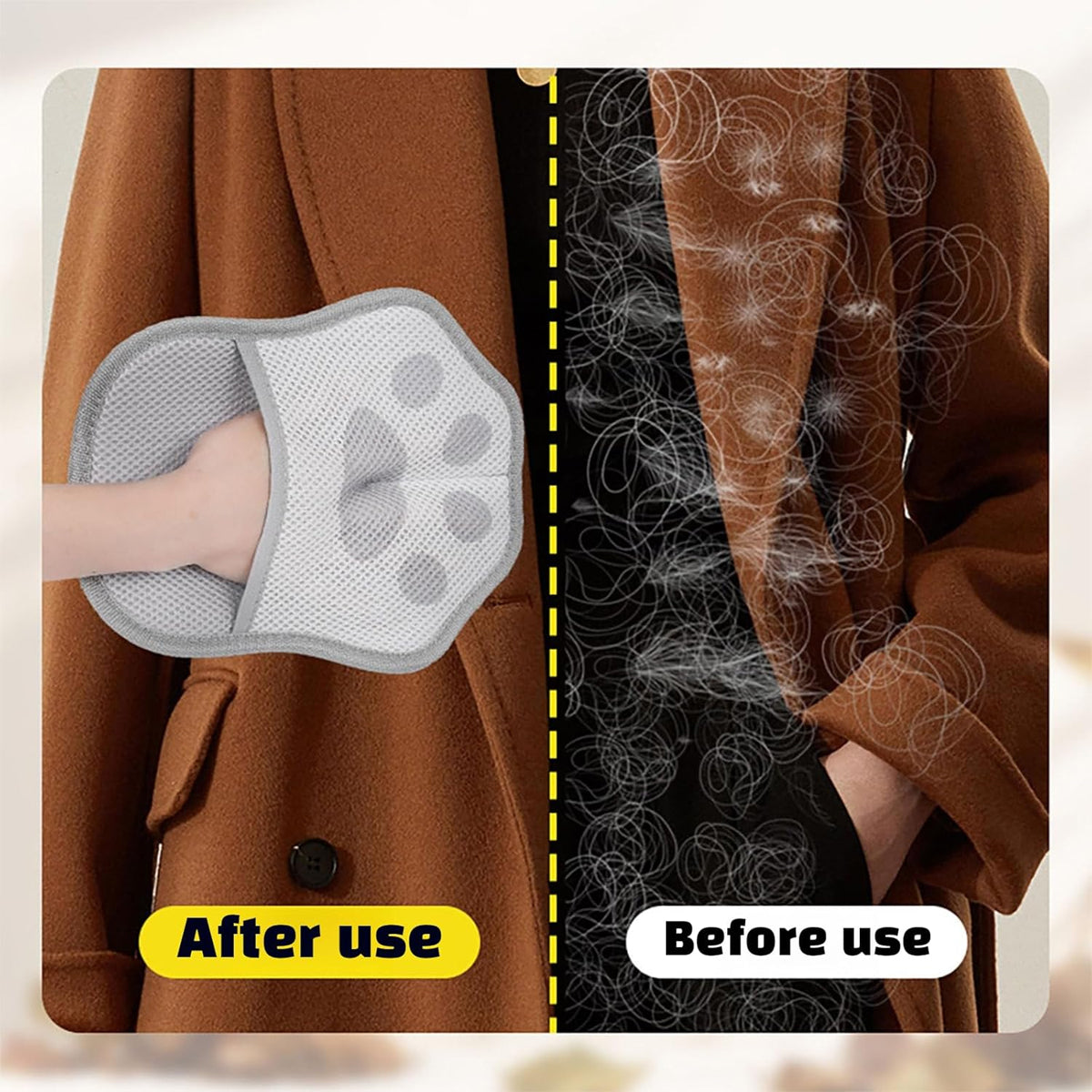 Pet Hair Removal Gloves (2PCS)